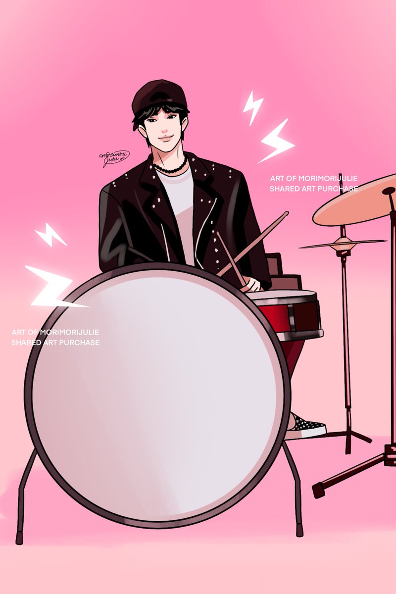h3yjules's tweet photo. APT ft. JayLa 🥁 🎤 

shared art purchase 🩷 https://t.co/Ysn56sr5kf