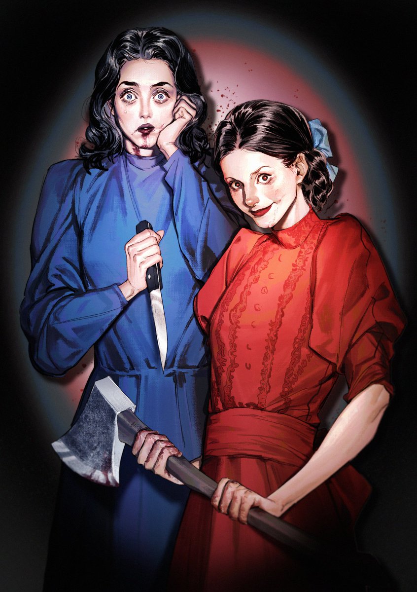 For two of my most favorite horror movies💙❤️
#Possession &amp; #Pearl