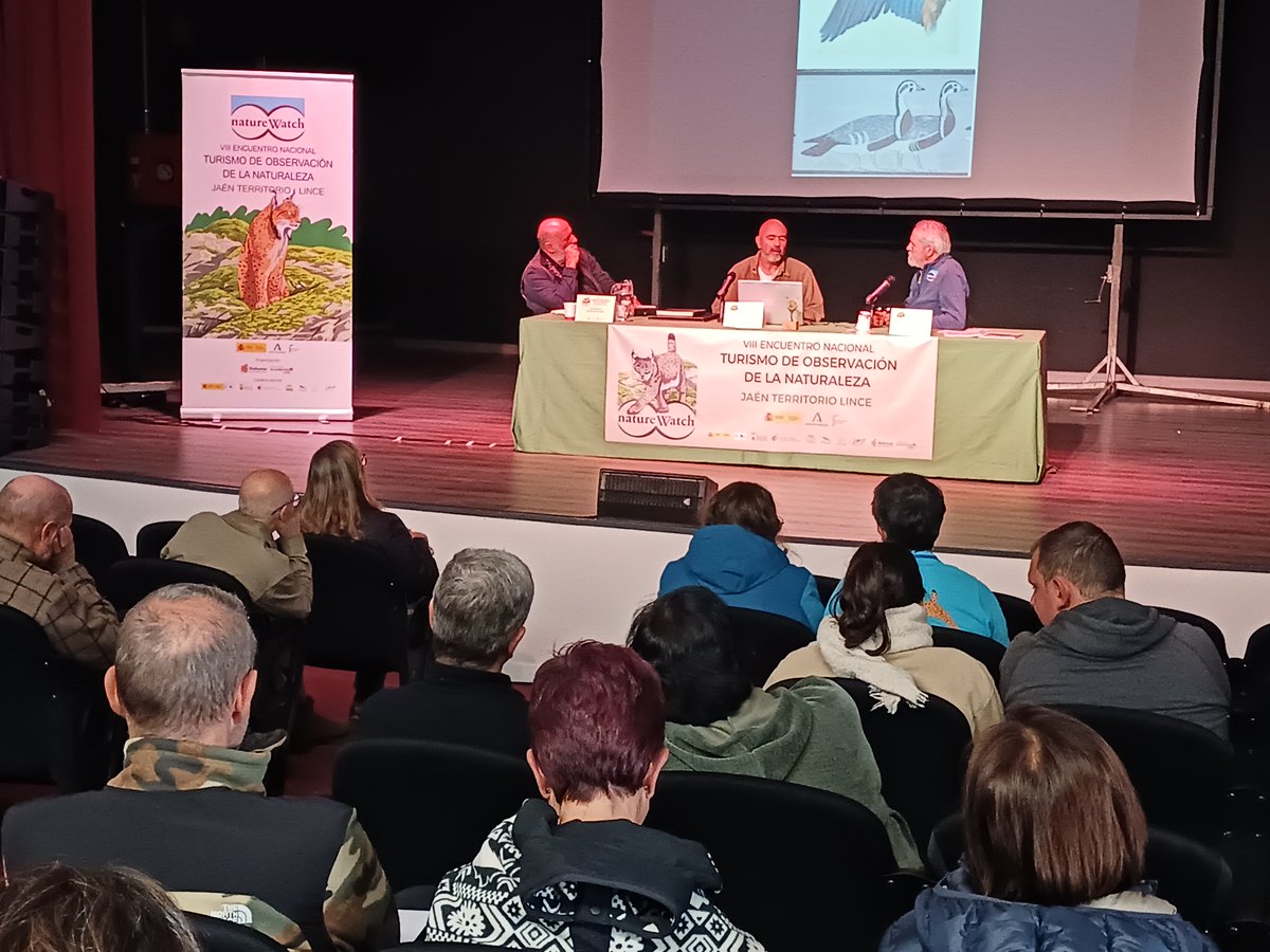 El broche final a #naturewatchJaénTerritorioLince llegó de la mano de dos artistas de primer orden: <a href="/CarlosdeHita/">Carlos de Hita</a> y su arte sonoro y Jose Antonio Sencianes y su pincel. Enormes. Un #jaénterritoriolince al que ya estamos deseando regresar ¡GRACIAS infinitas! #jaénparaísointerior