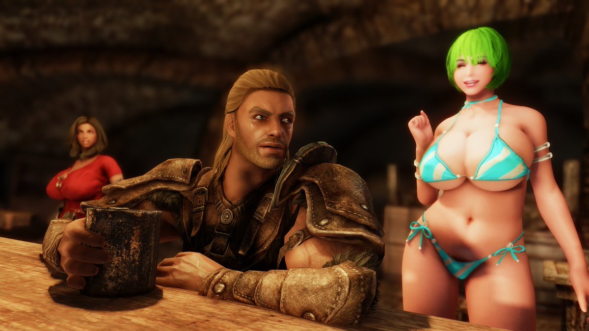 水着になったらなじめた
[Melodic] Belua Bikini SE

#SkyrimSE