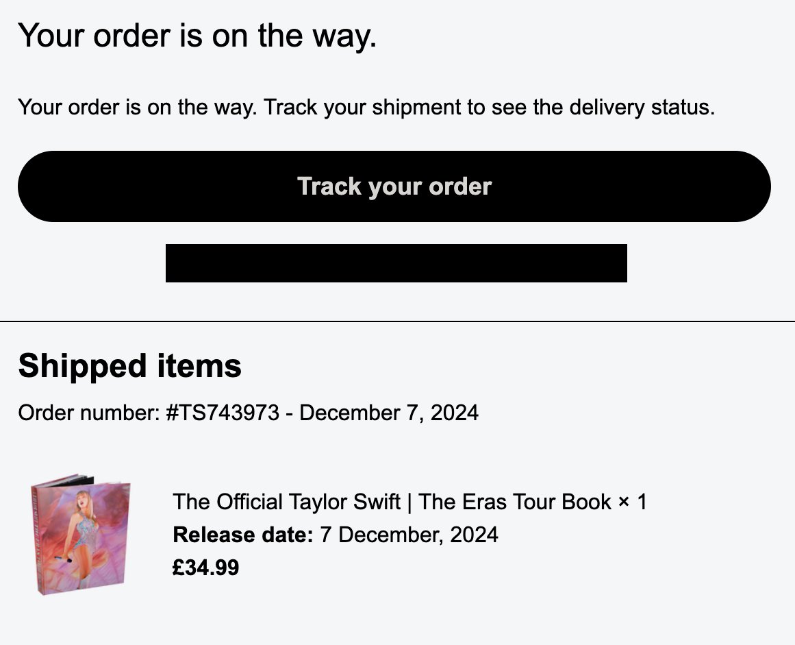 That was quick! 😍🤩 #TheOfficialTSTheErasTourBook