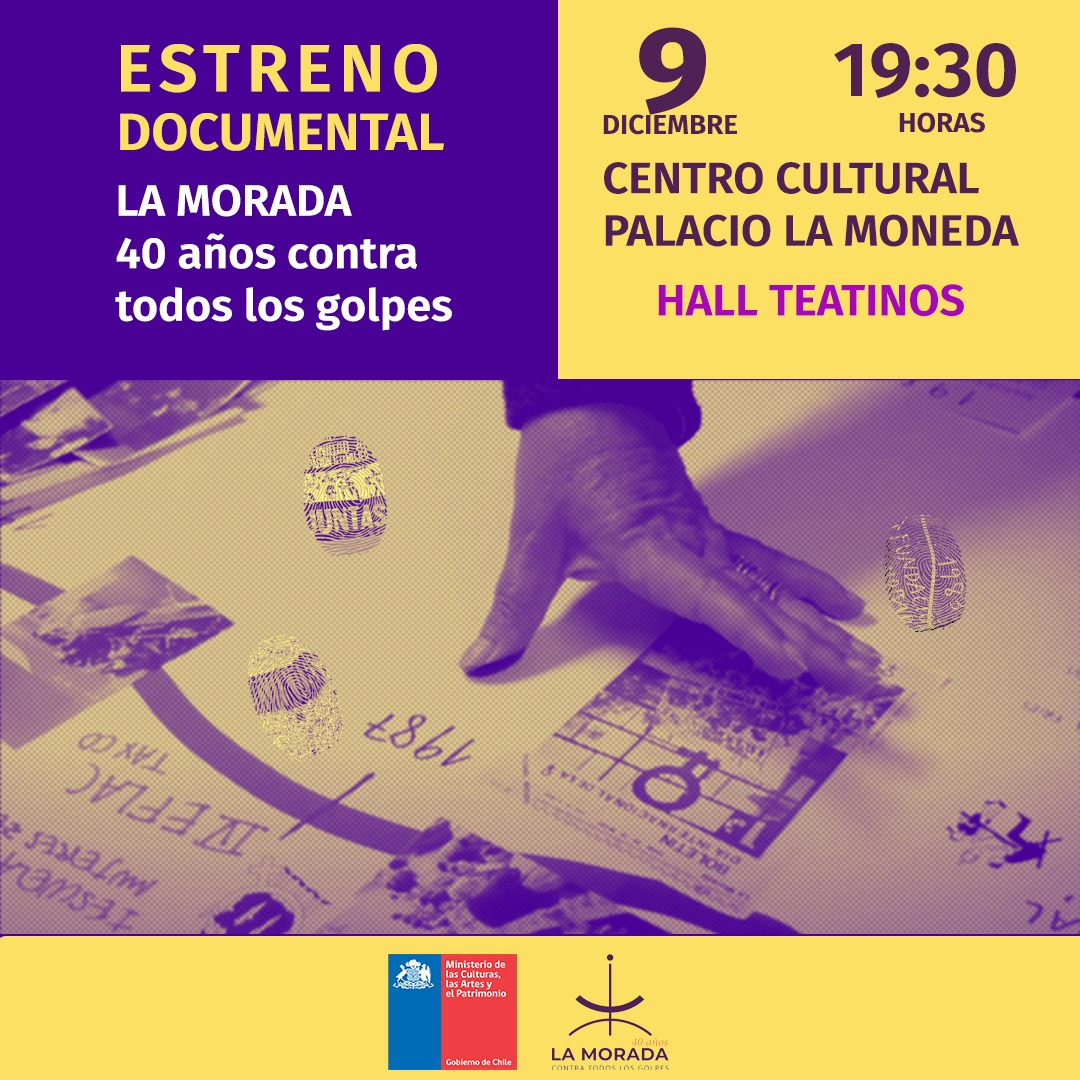 ¡Un día para el estreno!
#EstrenoDocuLaMorada