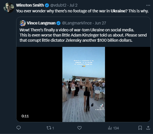 langleyvideo's tweet photo. @vdub12 @BiologicalWoma2 @Acyn @MarkA88120 You post disinformation, misleading videos and (poorly) photoshopped images on this subject. With that history, your clown-detection skills are questionable. https://t.co/bXcRdNr0Ft