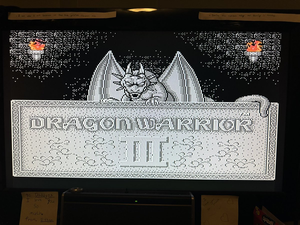 ACDecepticon's tweet photo. A nice update over Dragon Warrior 2 in being able to choose your companions and having a job system. In case anyone was wondering, you still have to grind like a mother though…Hey @polykill , for the 1st time I played and #justbeatit Dragon Warrior 3 on the NES. https://t.co/dCB32XSlpB