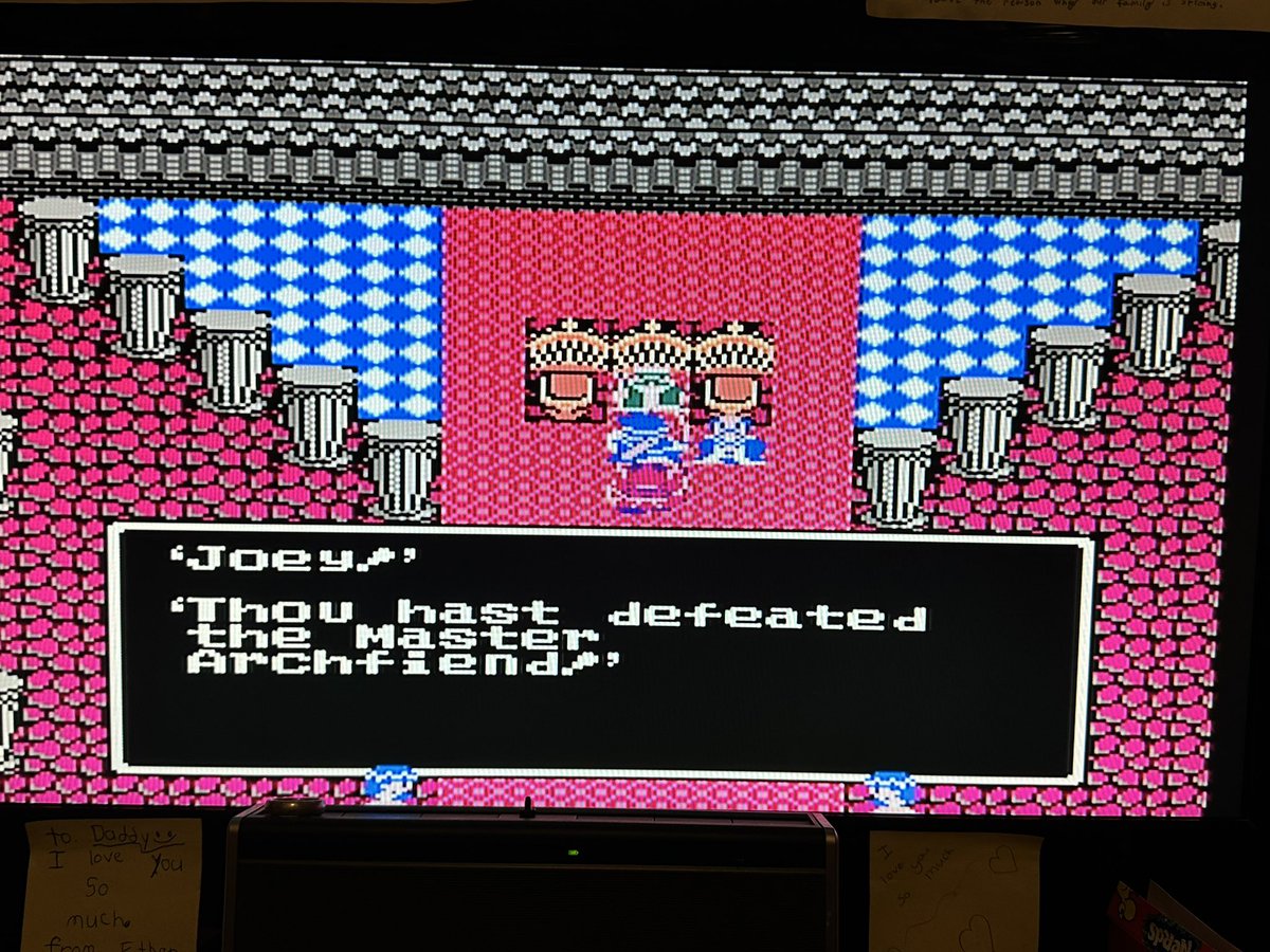 ACDecepticon's tweet photo. A nice update over Dragon Warrior 2 in being able to choose your companions and having a job system. In case anyone was wondering, you still have to grind like a mother though…Hey @polykill , for the 1st time I played and #justbeatit Dragon Warrior 3 on the NES. https://t.co/dCB32XSlpB