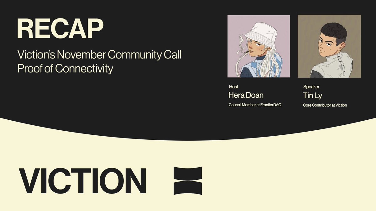 HarryBee_Yhu's tweet photo. #Viction Community Call for November took place last week, but I know some people missed it. 😛

Here’s a comprehensive recap for November, along with some exciting plans for December.

Explore here: ⤵️
https://t.co/OafdbkeZdp

$VIC #NovemberRecap https://t.co/hdwwP3arAJ