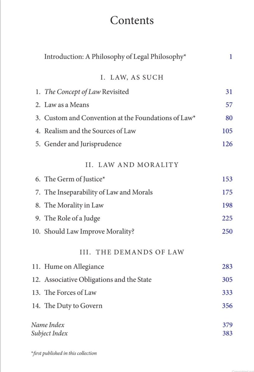 Leslie Green has long argued that the connection between law and justice is real, but weak. This fascinating book recommended.