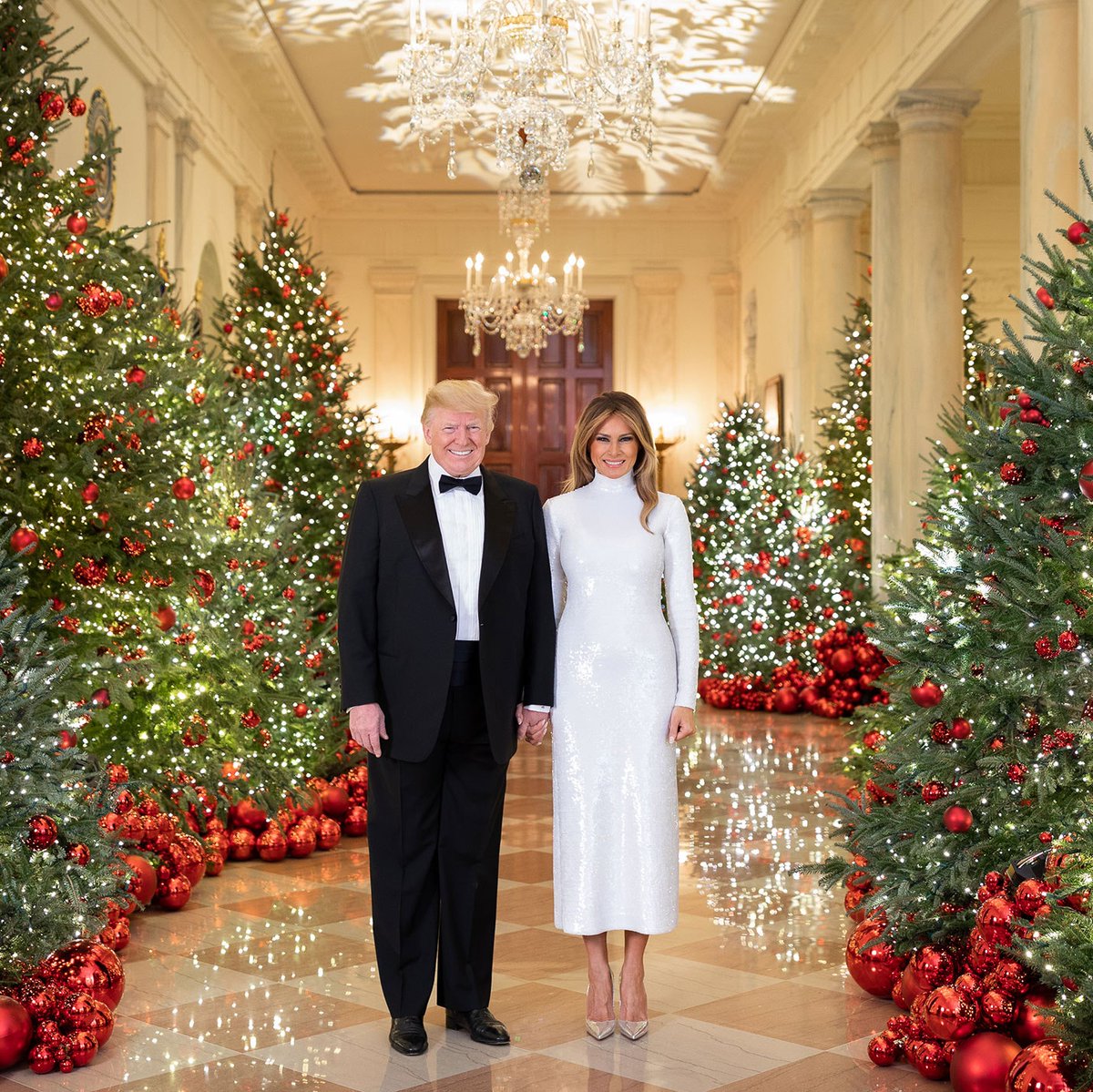 RaineyOneDark's tweet image. American patriots are aching for class to return to our country, starting with the White House!! This picture makes me want to cry after seeing @FLOTUS  decor, which is odd and ugly.
#BringbackClass !!!