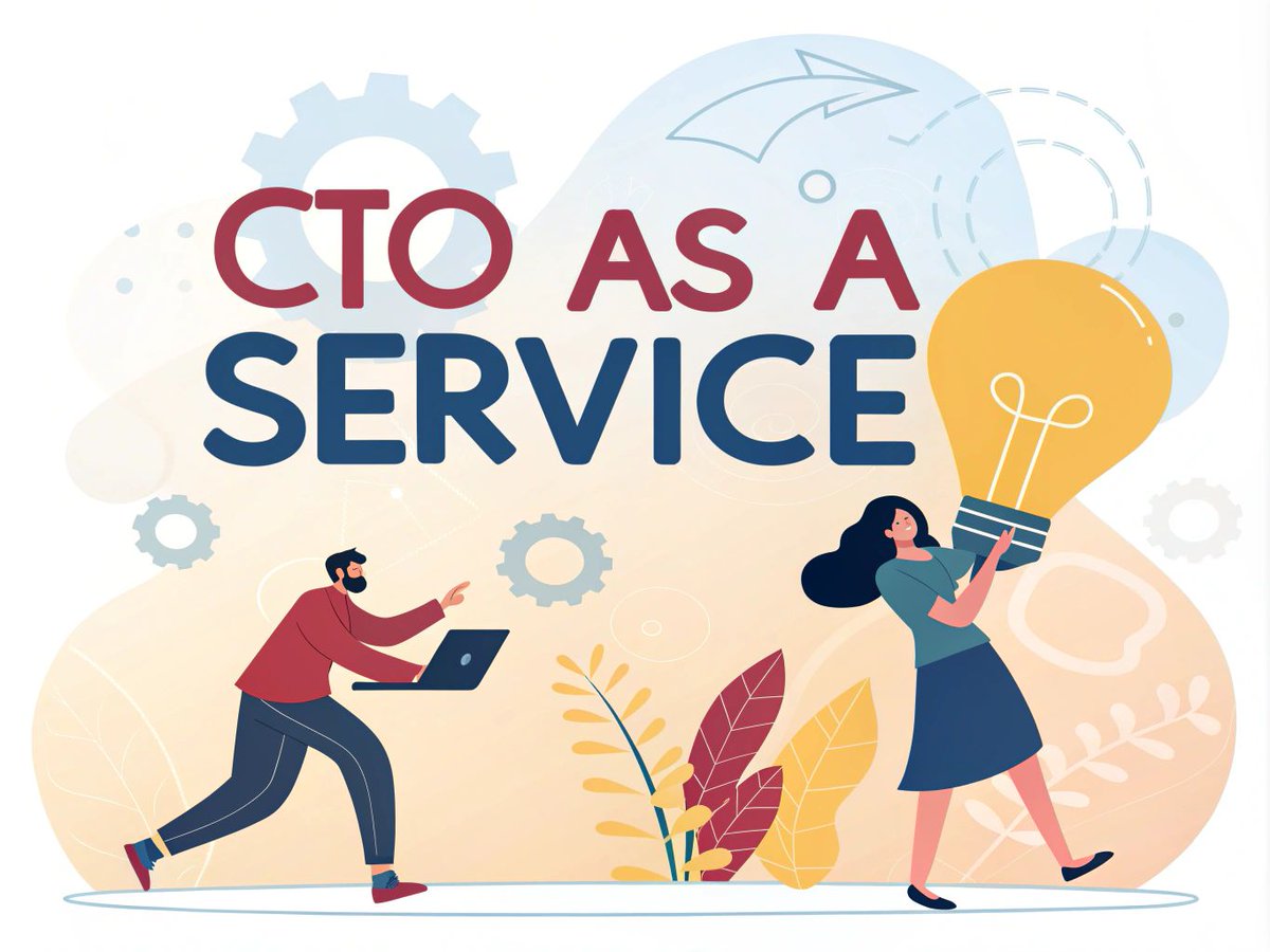 thinkrocksavi's tweet photo. 🚀 Introducing my CTO as a Service/ Fractional CTO service! 
Are you a startup or SME looking to scale your tech operations without the full-time cost of a CTO? 
Comment here for flexible, technology leadership help.

#FractionalCTO #CTOasaService #TechLeadership #startups https://t.co/1GPmCBuZPn