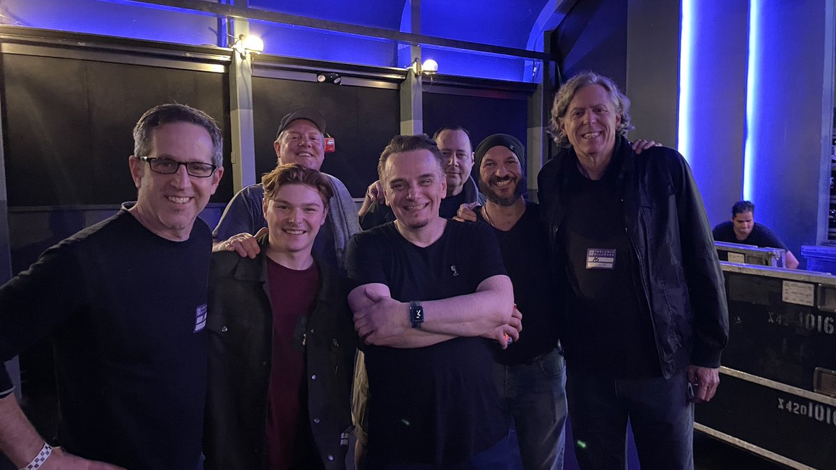 Great hang with Gavin Harrison and The Pineapple Thief! Registration for DFC begins soon. Join our interest list:  drumfantasycamp.com￼