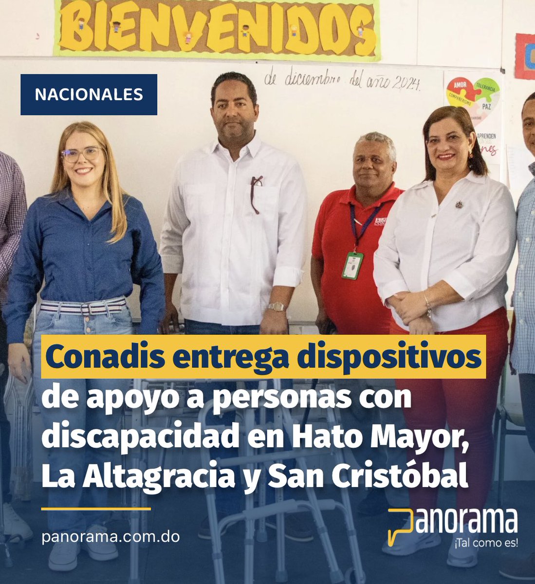 panorama_do's tweet image. #Panorama_Nacional

El Consejo Nacional de la Discapacidad (Conadis) realizó varias jornadas de inclusión en las provincias Hato Mayor, La Altagracia y San Cristóbal.

Detalles: panorama.com.do/conadis-entreg…

Síguenos, comenta y comparte. 

#Panorama #Conadis #discapacidad