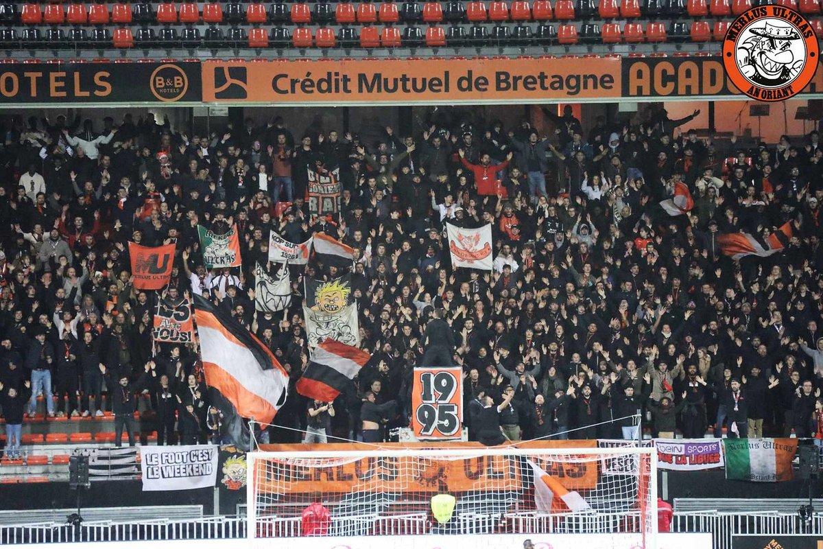 UltrasMadeinFR's tweet image. ⚽️ Lorient - Troyes 
📢 Merlus Ultras !
📆 Vendredi 6 Décembre 2024
📸 @KopSudFCL1926 

#FCLESTAC