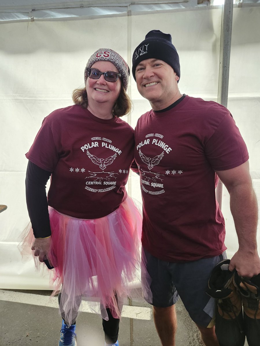So proud of our district team winning the Cool School Challenge &amp; doing The Polar Plunge today❄️ <a href="/TColabufo/">Tom Colabufo</a> <a href="/EnrightKristin/">Kristin Enright</a> <a href="/CentralSquareSD/">Central Square School District</a>