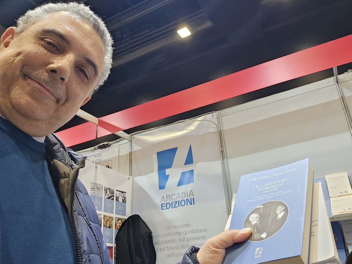 Tradizionale appuntamento con ARCADIA Edizioni in occasione dell'evento "PIÙ LIBRI PIÙ LIBERI" a Roma - Centro Congressi "La Nuvola"