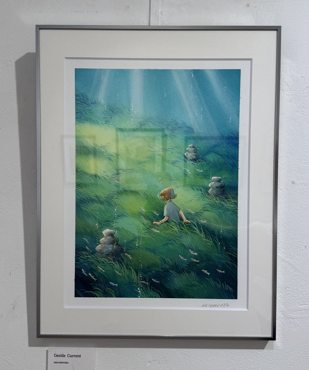 Remaining originals from my ongoing solo show will go live online tomorrow Dec 9th at 6PM UTC 👀