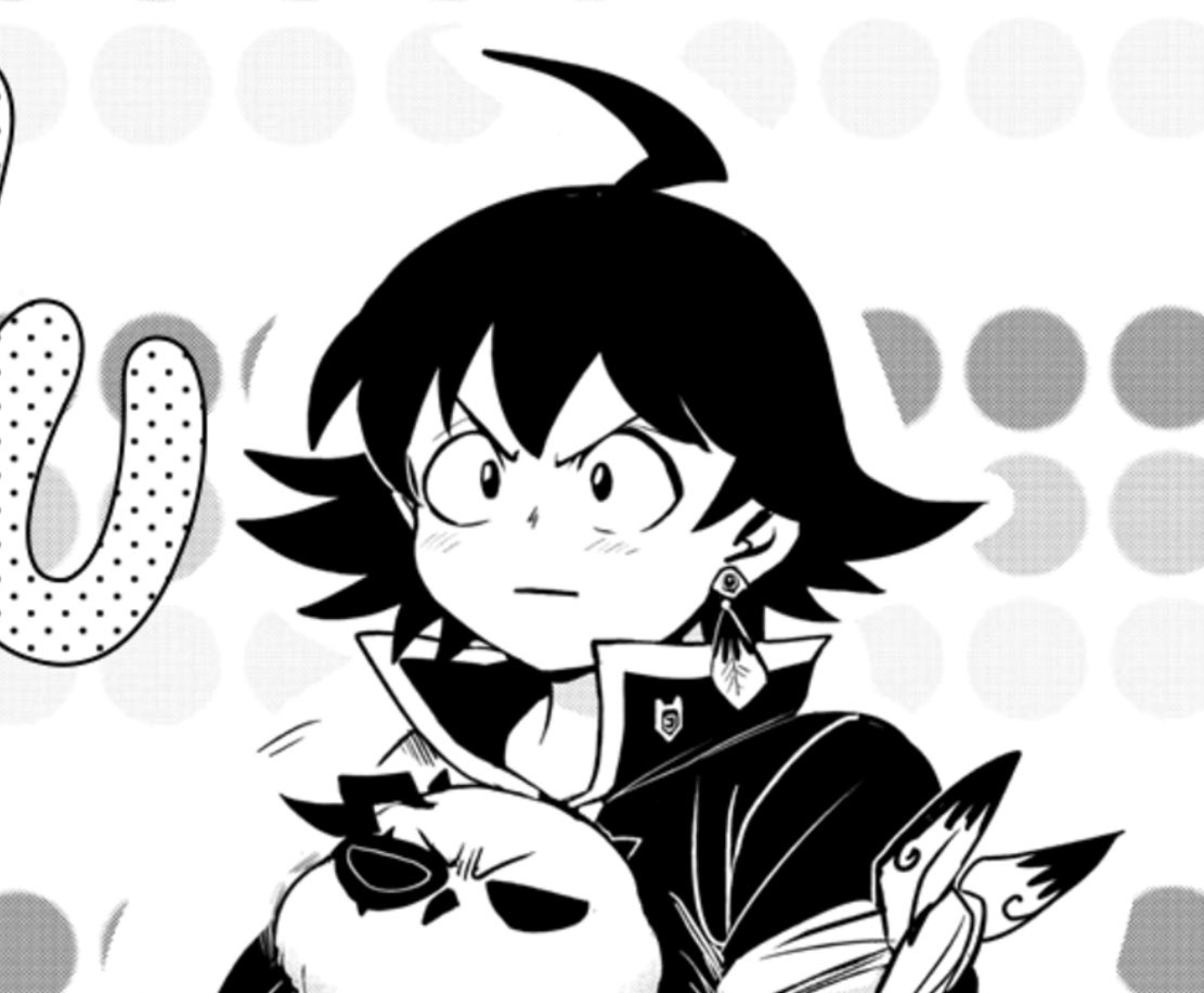 big fan of how iruma's default expression changed from apprehensive/fear to this fuck ass face over the course of the manga 