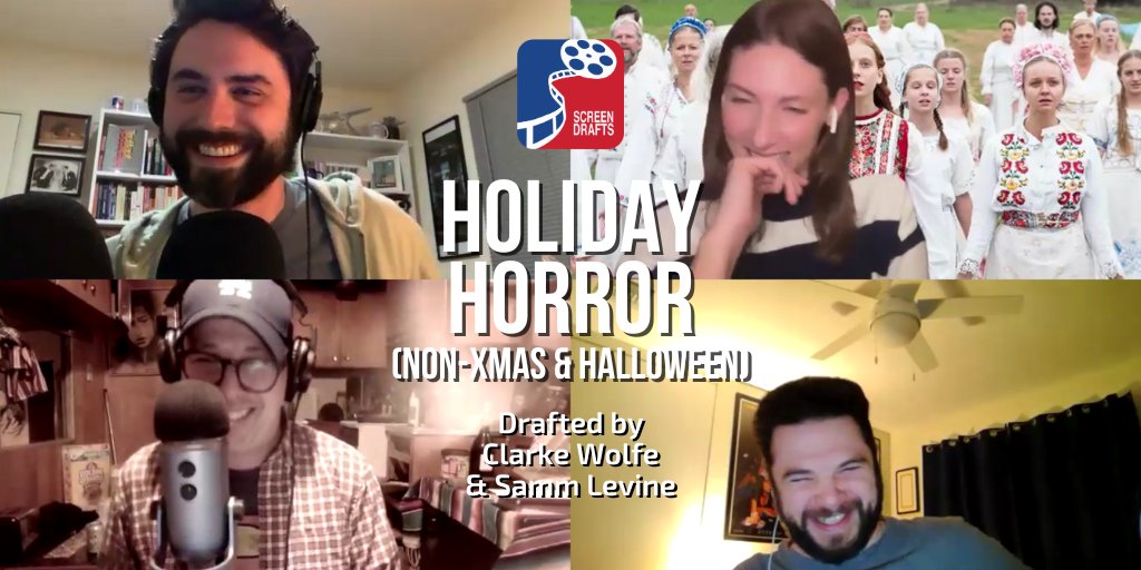 Screen Drafts (@screendrafts) on Twitter photo ICYMI!
The team behind the now-fundraising FIENDSGIVING, <a href="/clarkewolfe/">Clarke Wolfe</a> & @sammlevine, joined the draft table to rank the 7 best HORROR films set on HOLIDAYS (that aren't Christmas or Halloween)!
podcasts.apple.com/us/podcast/scr… ICYMI!
The team behind the now-fundraising FIENDSGIVING, <a href="/clarkewolfe/">Clarke Wolfe</a> & @sammlevine, joined the draft table to rank the 7 best HORROR films set on HOLIDAYS (that aren't Christmas or Halloween)!
podcasts.apple.com/us/podcast/scr…