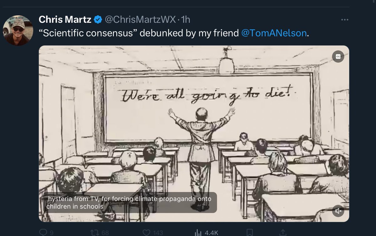 Balls McGee (@balls95652097) on Twitter photo Interestingly, after just defaming his professors, <a href="/ChrisMartzWX/">Chris Martz</a> promotes the opinions of a science denying electrical engineer. Why not just query the worldβs top earth scientists at the AGU meeting this week? <a href="/ametsoc/">American Meteorological Society</a> <a href="/theAGU/">AGU (American Geophysical Union)</a> <a href="/MillersvilleAMS/">Millersville AMS</a> Interestingly, after just defaming his professors, <a href="/ChrisMartzWX/">Chris Martz</a> promotes the opinions of a science denying electrical engineer. Why not just query the worldβs top earth scientists at the AGU meeting this week? <a href="/ametsoc/">American Meteorological Society</a> <a href="/theAGU/">AGU (American Geophysical Union)</a> <a href="/MillersvilleAMS/">Millersville AMS</a>