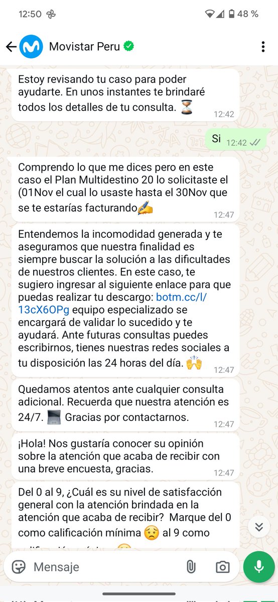 AlexandroNieto1's tweet photo. @MovistarPeru sus ejecutivos siguen algún protocolo para responder dudas?, solo saben responder y terminar el chat sin esperar la respuesta del cliente, pésima atención y empatía https://t.co/6rAaQTwo5Q