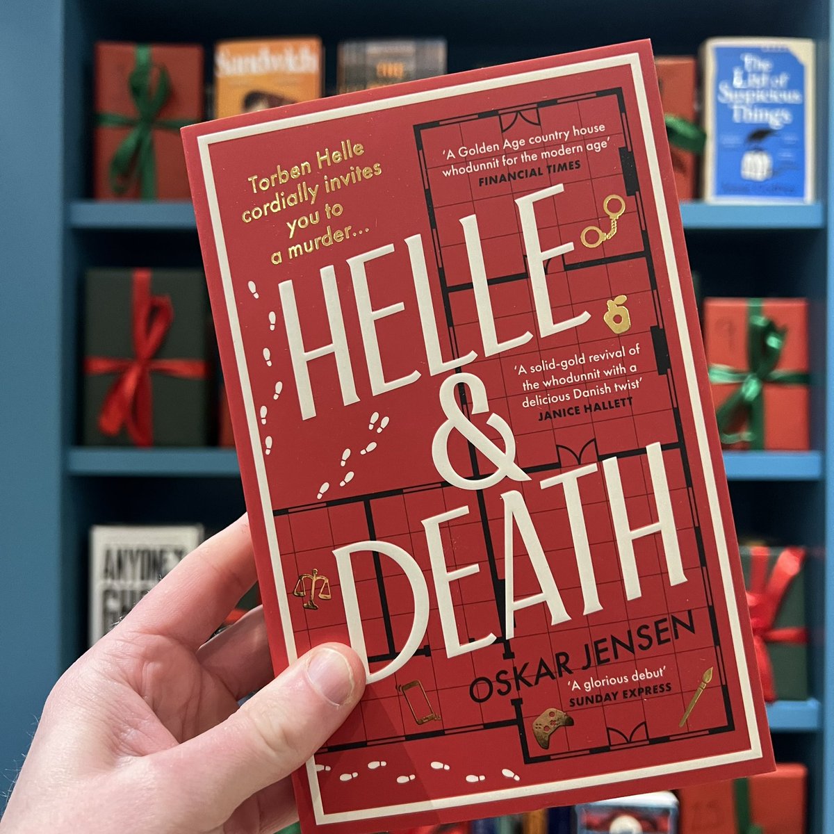 bertsbooks's tweet photo. Helle &amp; Death was today’s #Bertvent book. 

Yesterday’s was Death on the Lusitania, but apparently I forgot to take a picture of that…! https://t.co/Iy84Z7AFSY