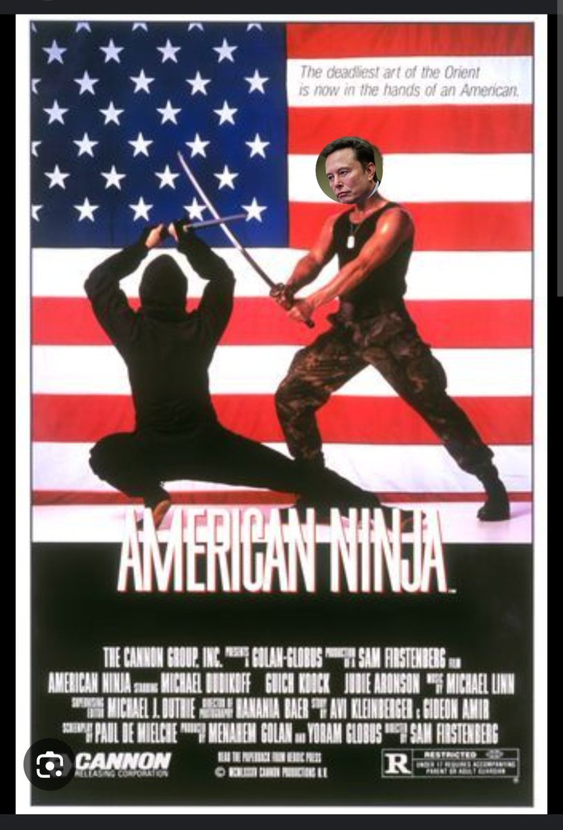 American Ninja 2025

Starring <a href="/elonmusk/">Elon Musk</a> 

Coming soon to a theater near you.

#AmericanNinja2025 #USAElection2024 #X #movies #townhall #ElonMusk