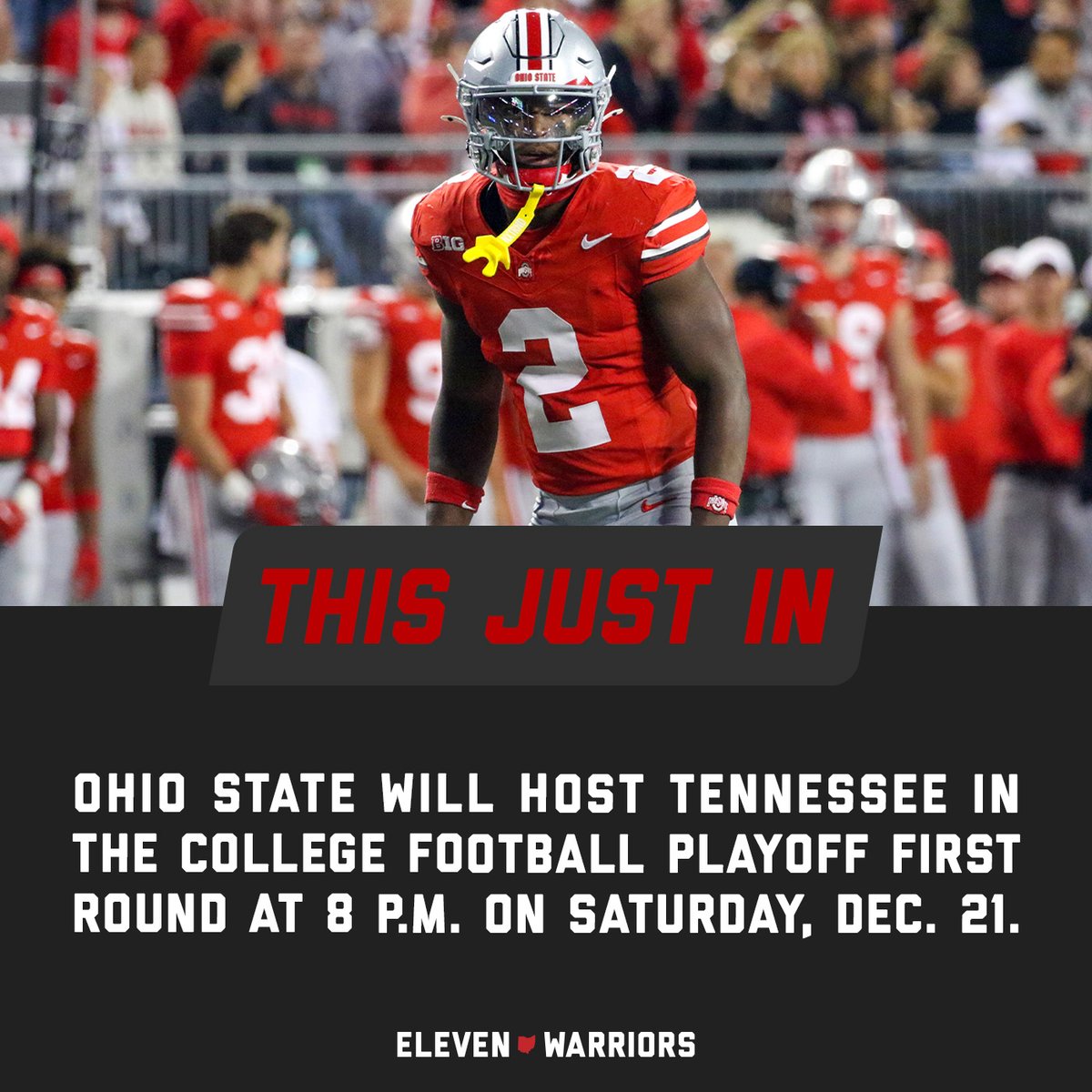 11W's tweet photo. Ohio State will face Tennessee under the lights at the Horseshoe 👀
https://t.co/xruQxs7qIf https://t.co/VZ98M4ech3