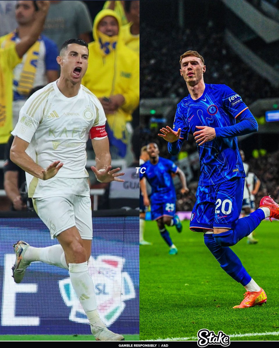 totalcristiano's tweet photo. Cole Palmer with the ‘Calma, Calma.’ 🤝 https://t.co/fPmC1Rhb4y