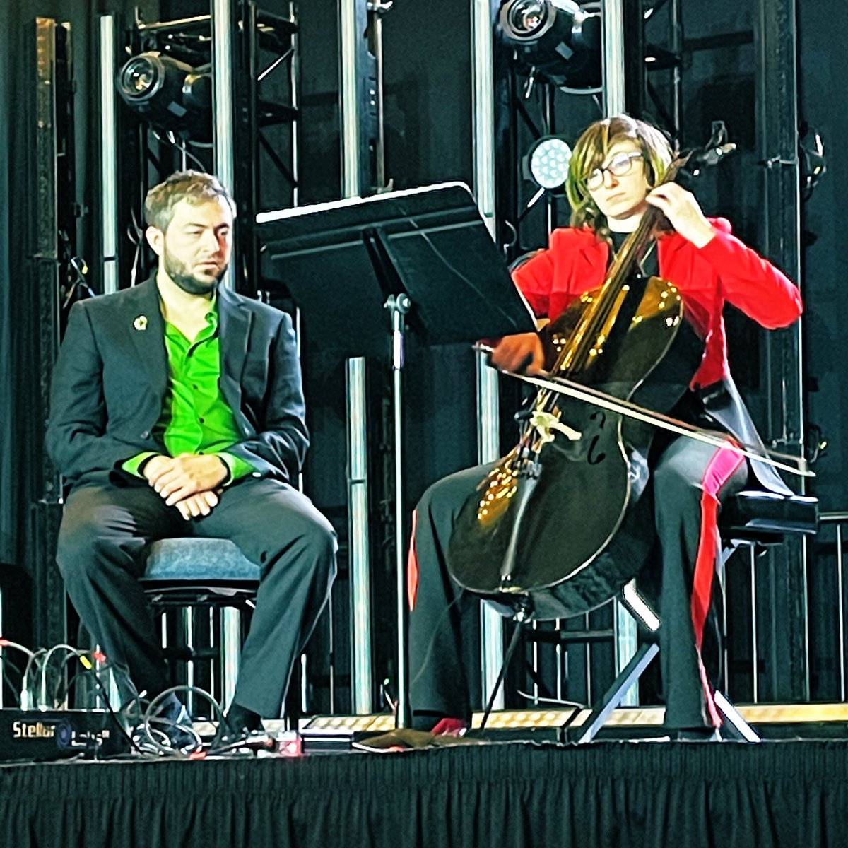 Indescribably thrilled to see classical musicians FINALLY getting the love they deserve at major cons 🥺🥺🥺

My jaw is agape, the sheer display of excellence is overwhelming 😭😭😭