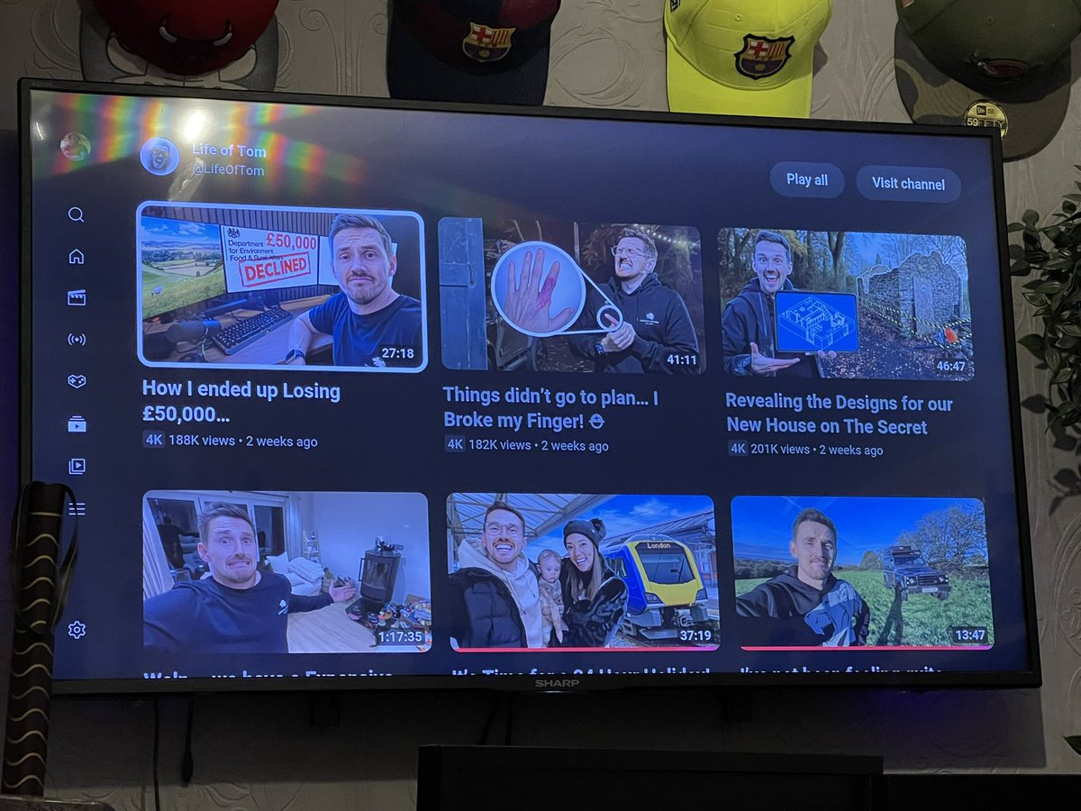 JxmesStev's tweet photo. Just the 3 weeks of @Syndicate vlogs to catch up on after a Caribbean cruise… of course on the BIG TELLEH https://t.co/lK0Lvb5SD9