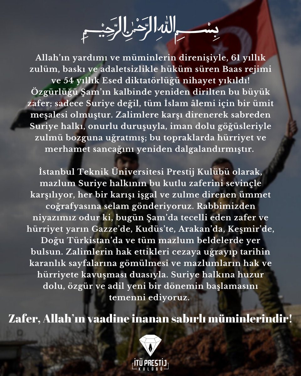 İTÜ Prestij Kulübü (@itu_prestij) on Twitter photo 