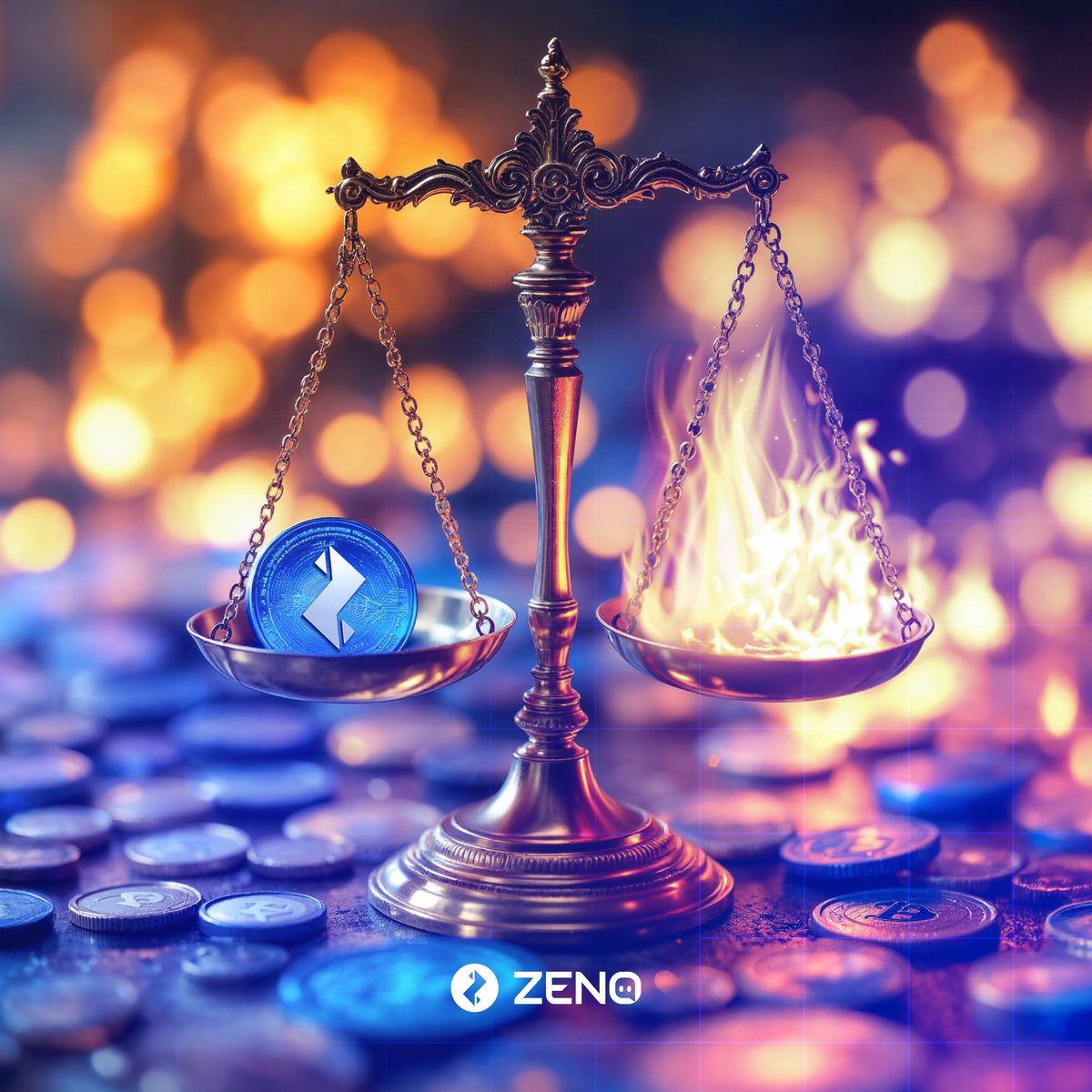 zenqiratech's tweet photo. Discover Zenqira’s deflationary model:
15% of platform revenues will go toward $ZENQ liquidity. Excess tokens will be burned! 

🔥 A strong defense against inflation! 

#TokenBurn #DeflationaryModel #Zenqira https://t.co/gEIUrcWa2u