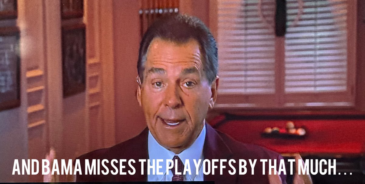 JasonShepherd's tweet photo. Poor #Bama… #NoTide https://t.co/Dm2wtAWTre