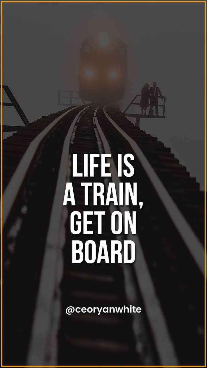 ceoryanwhite's tweet photo. Ready to hop aboard the journey called life! 🚂💫 #LifeJourney #AllAboard #AdventureAwaits #EmbraceTheRide https://t.co/1p3vUU2Iy1