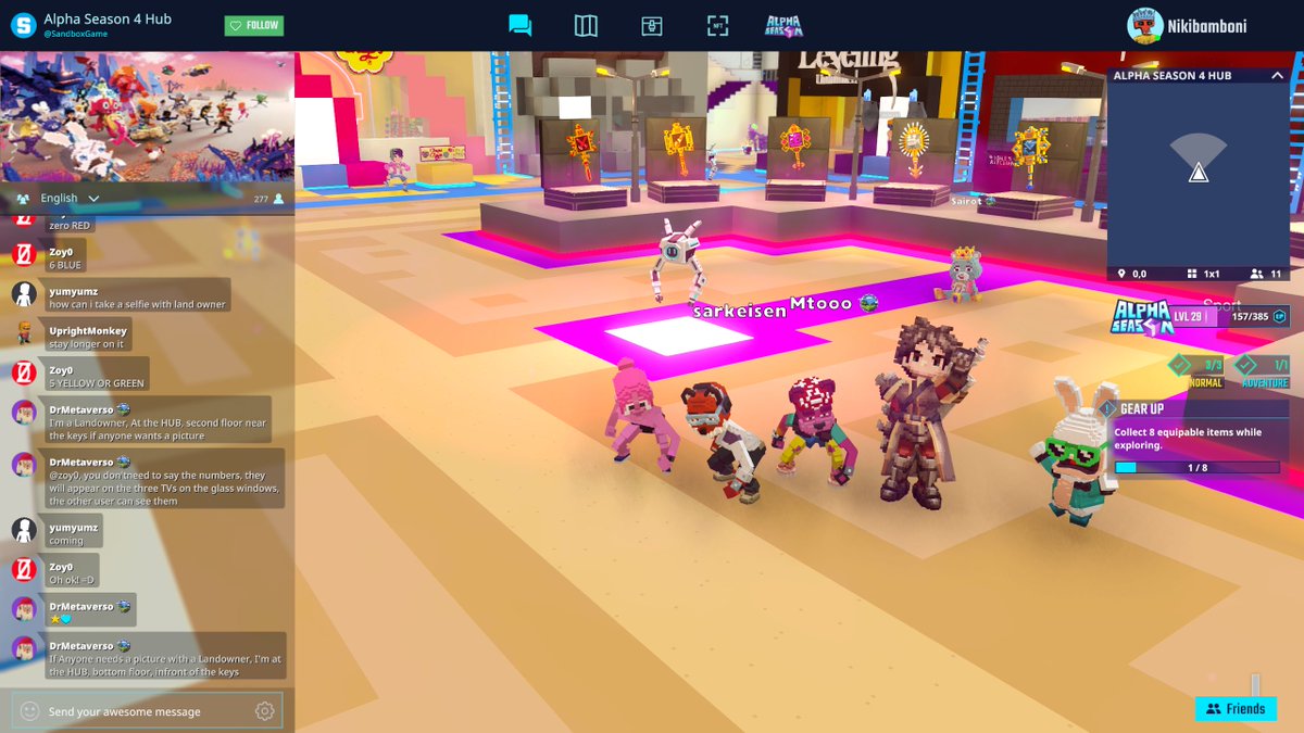 🤝🏙️ Just met a LAND owner in <a href="/TheSandboxGame/">The Sandbox</a> and couldn't resist a selfie! Virtual real estate goals, anyone? register-landings.sandbox.game/alphaseason4-s… #TheSandbox #AlphaSeason4 #AS4SocialChallenge