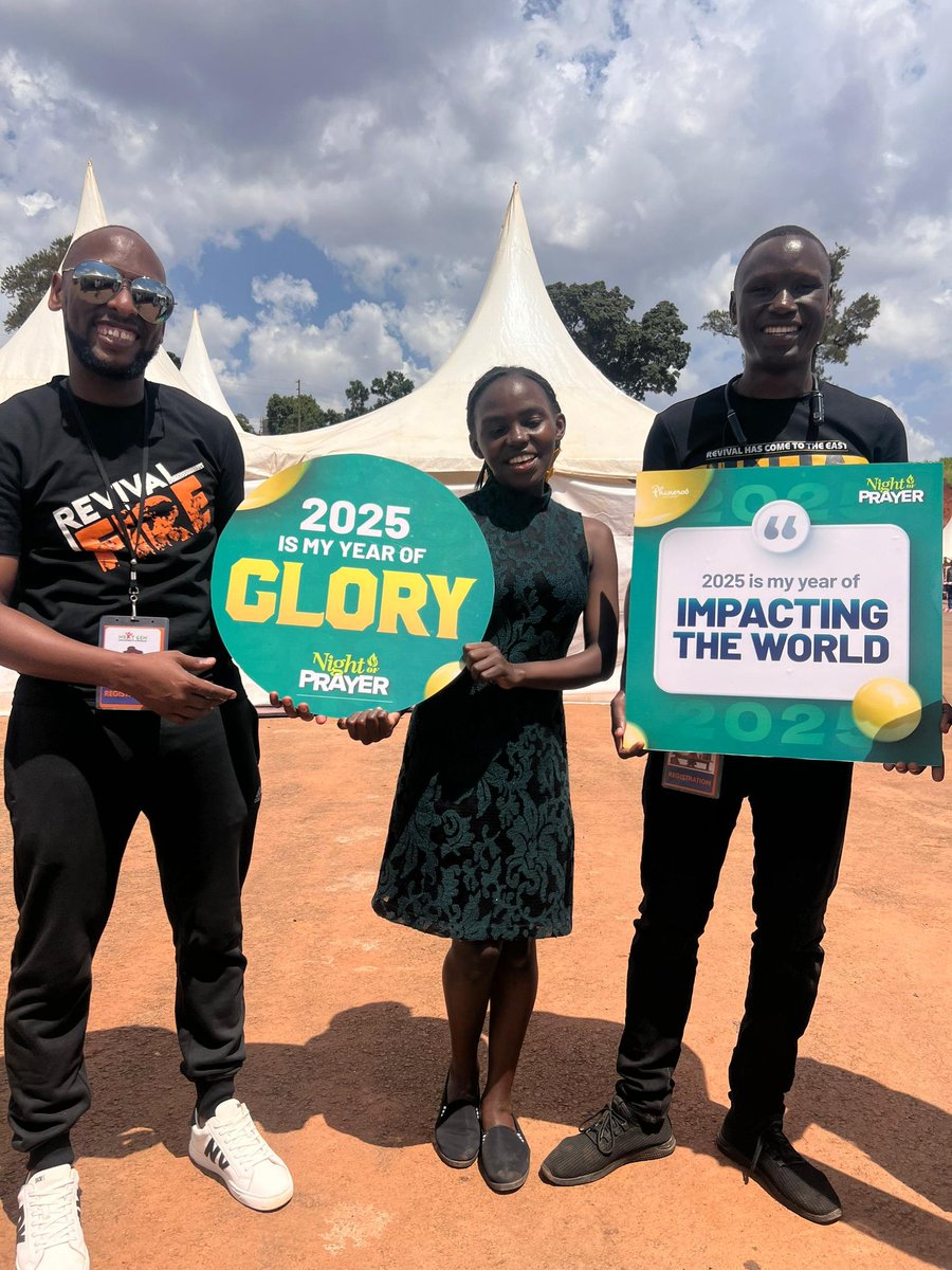 NakamyaHarry's tweet photo. We can't wait to laugh loud come 2025 for GOD'S greatness 🥳🥳🥳
@Phanerookampala 
#NightOfPrayer2024 https://t.co/v6NE7DlvnQ
