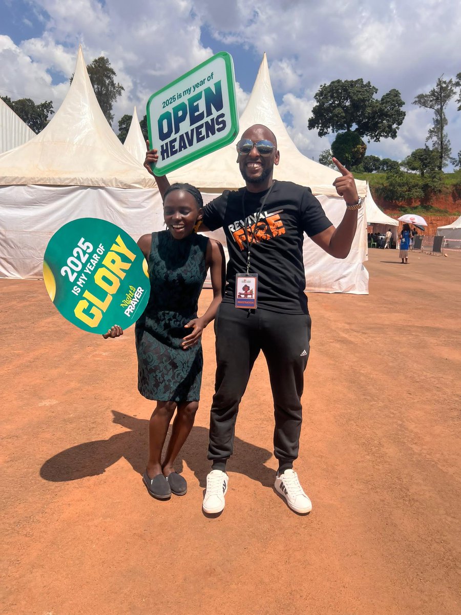 NakamyaHarry's tweet photo. We can't wait to laugh loud come 2025 for GOD'S greatness 🥳🥳🥳
@Phanerookampala 
#NightOfPrayer2024 https://t.co/v6NE7DlvnQ