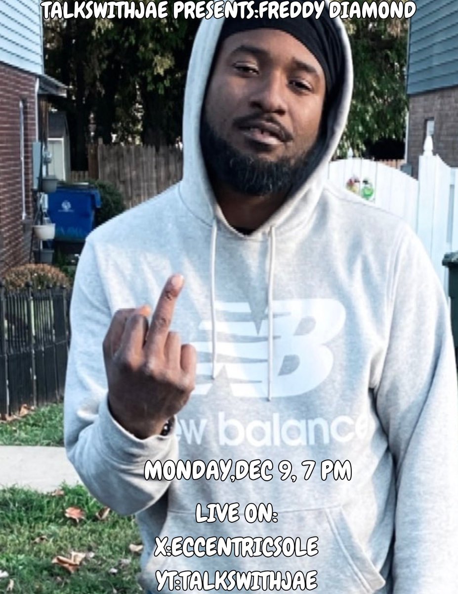 TALKSWITHJAE0's tweet photo. #TALKSWITHJAE has a talk with #SZNTWO own @FreddyDiamond32 as we talk Abrogation, his opponent, RBE, and much more https://t.co/ZLsaCEufLY