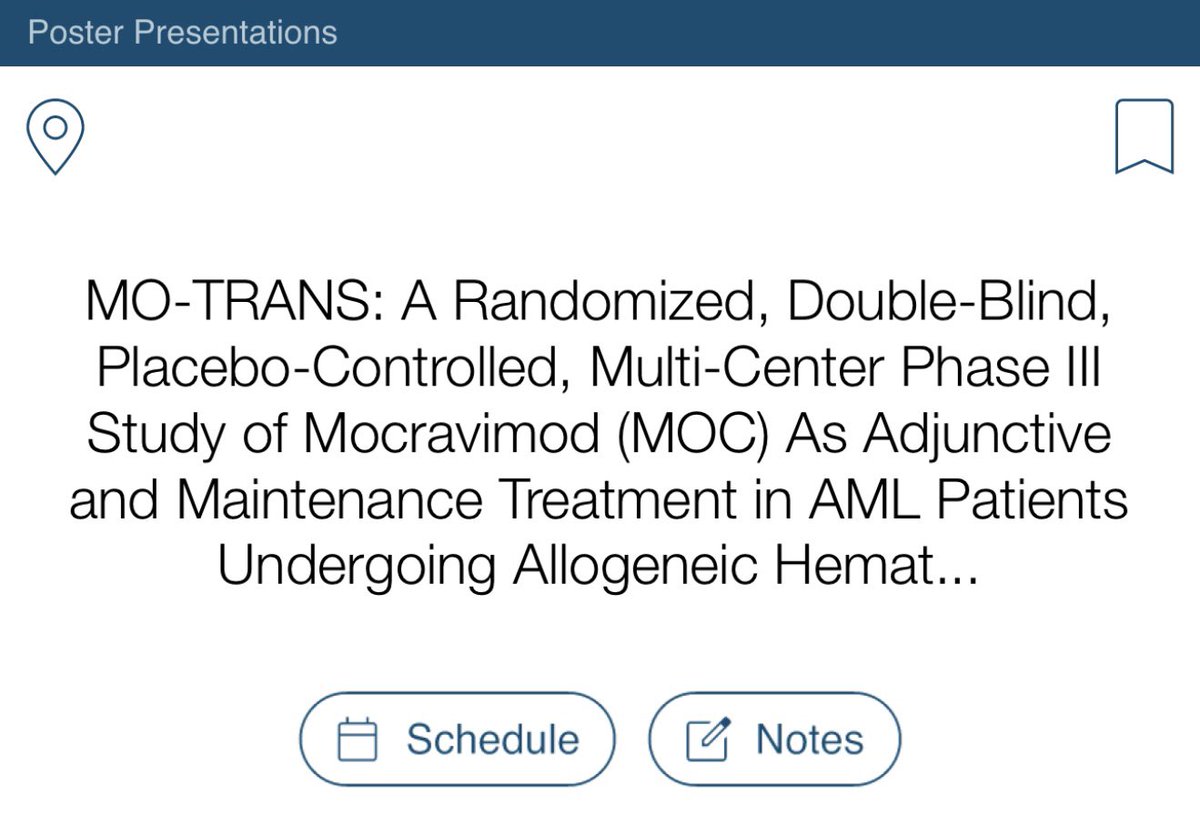 Excited to share our latest research at the 2024 ASH Annual Meeting! 

Join me as I present the ongoing trial using Mocravimod, an innovative S1PR modulator with dual effect —&gt; aiming to augment GvL while decreasing the risk of  GvHD. This global Phase III trial is exploring its
