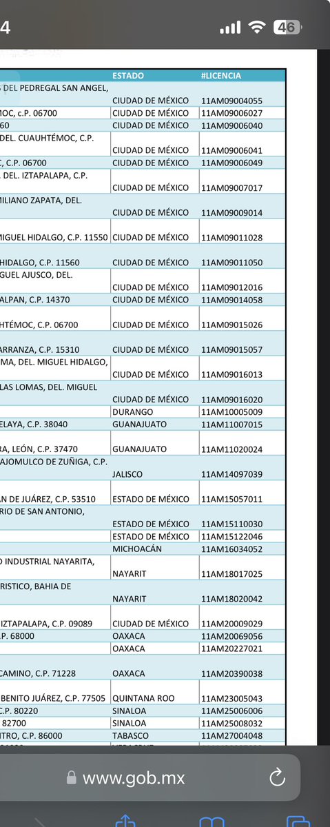 tuhatefav's tweet photo. @ellobodefcb10 @CharlatanesMed Pues busqué por todos lados y ese permiso es apócrifo, no está. El permiso de cofepris lleva dos letras y el de este doctor solo tiene una letra. https://t.co/K5Nqc2Y33n
