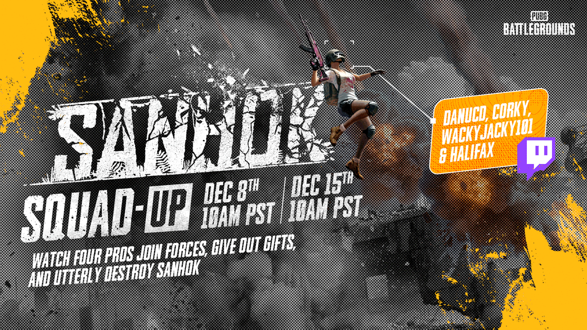 Live on twitch.tv/danucd, exploring new Destructive Sanhok with amazing friend squad
<a href="/Halifax/">Halifax</a>
<a href="/CorkyTWITCH/">Corky</a> ! You. Must. See. This. #ad