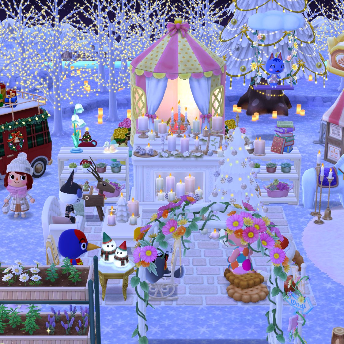 Meigaia's tweet photo. Ya he renovado mi parcela ✌🏻, Me gusta como me quedo pero me falta algo, la verdad es que me cuesta mucho cambiar las cosas, me da un poco de pena, no os pasa? #AnimalCrossingPocketCamp https://t.co/1HkJHEnQ1w