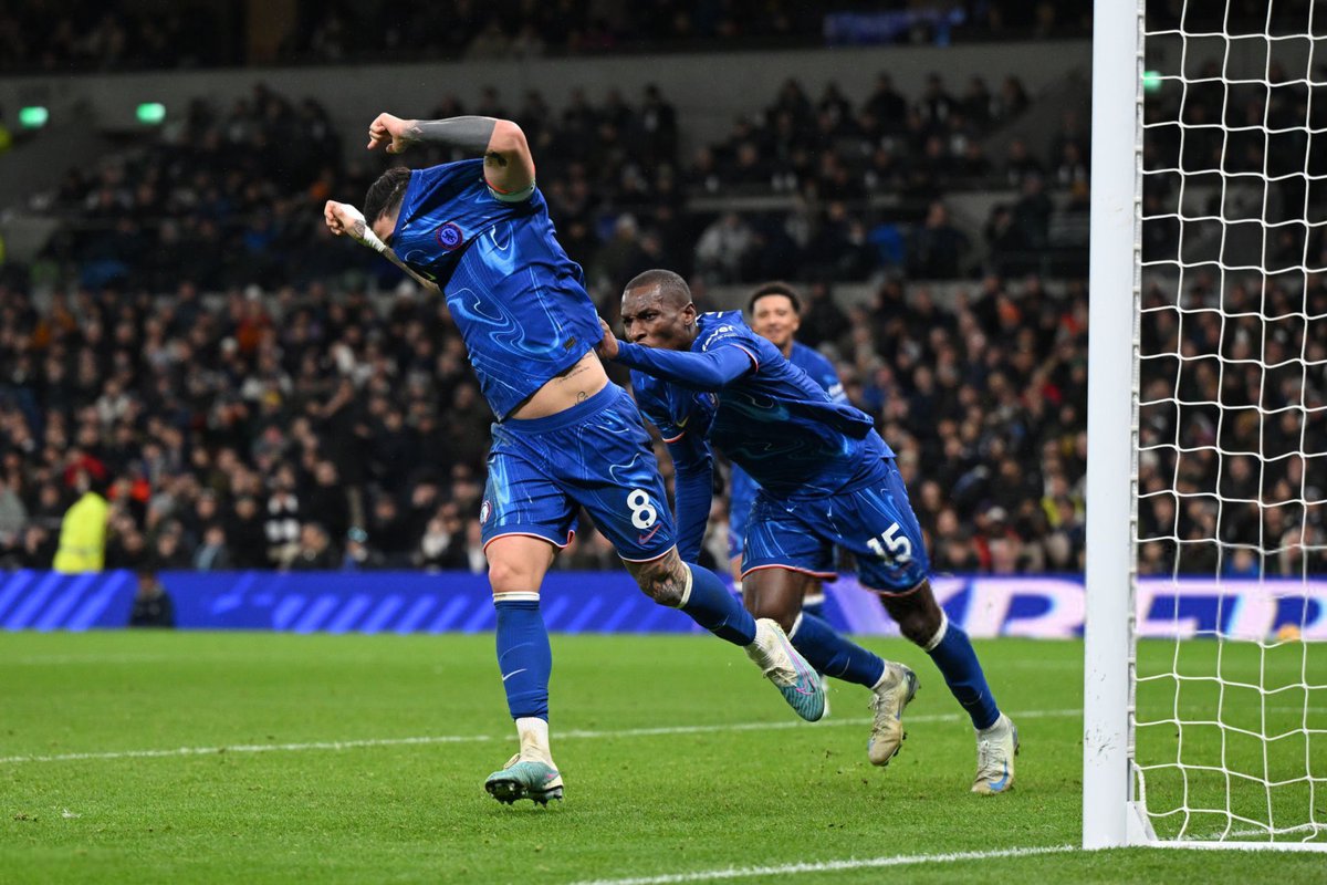 Jackson smartly stopped Enzo Fernandez from getting a booking, as he prevented him from taking his shirt off after scoring.