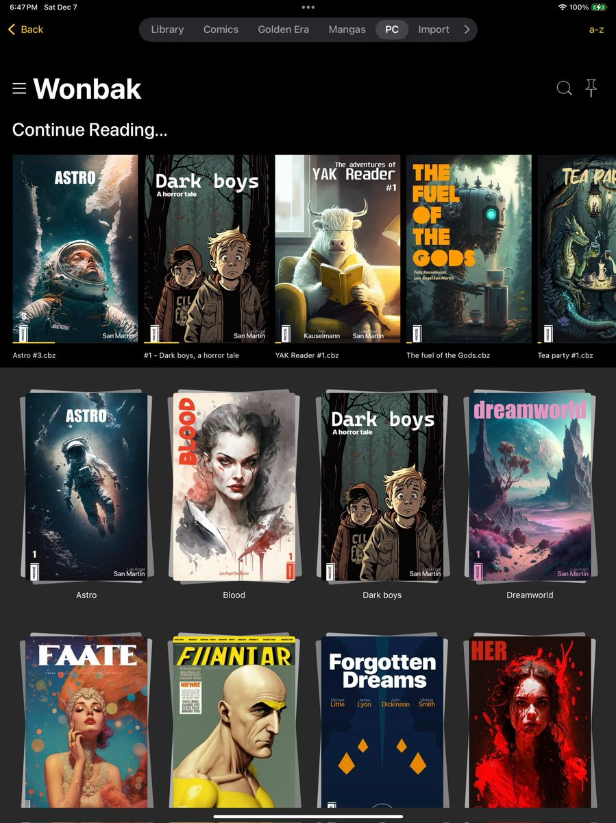 YACReader - Comic Reader tweet media