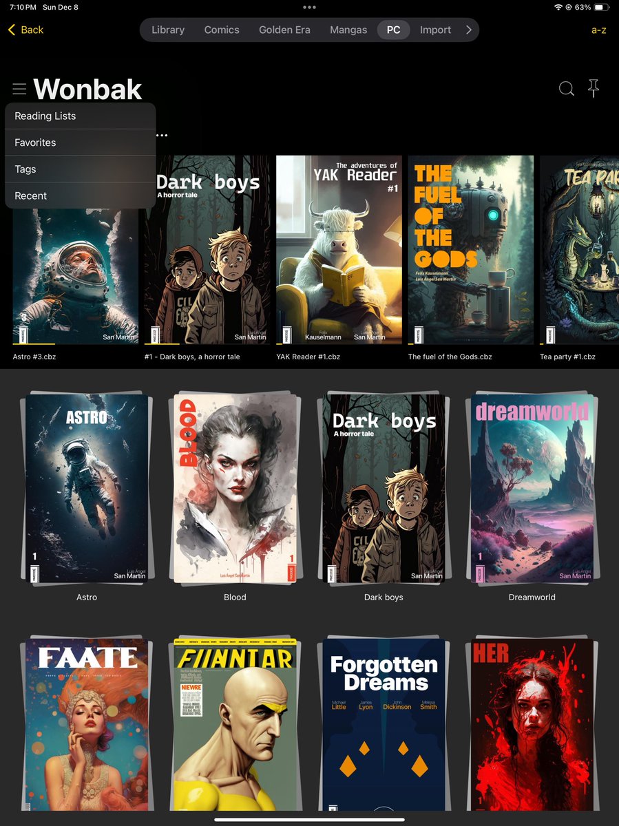 YACReader - Comic Reader tweet media