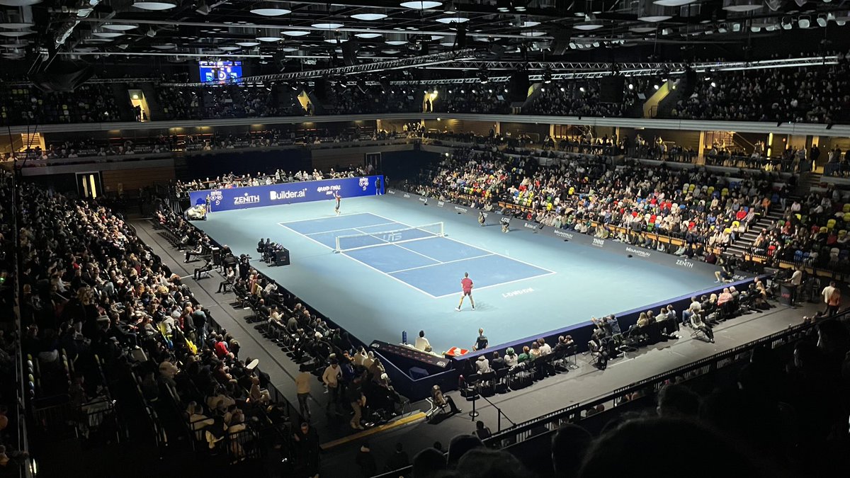 Fantastic evening at the copper box watching ⁦<a href="/uts_tour_/">UTS Tour</a>⁩  incredible to see the box that rocks still rocking. ⁦<a href="/MakeArchitects/">Make Architects</a>⁩ . As a huge tennis fan incredible to see this in one of my projects