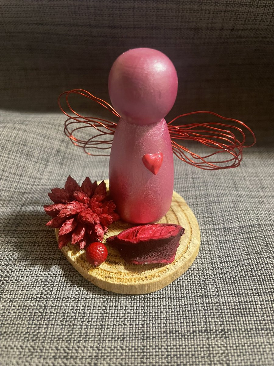 Etep_Isolde's tweet photo. Für die liebe #pinkEDU Bubble ein Engel zum zweiten Advent. https://t.co/sIAGezGF7U