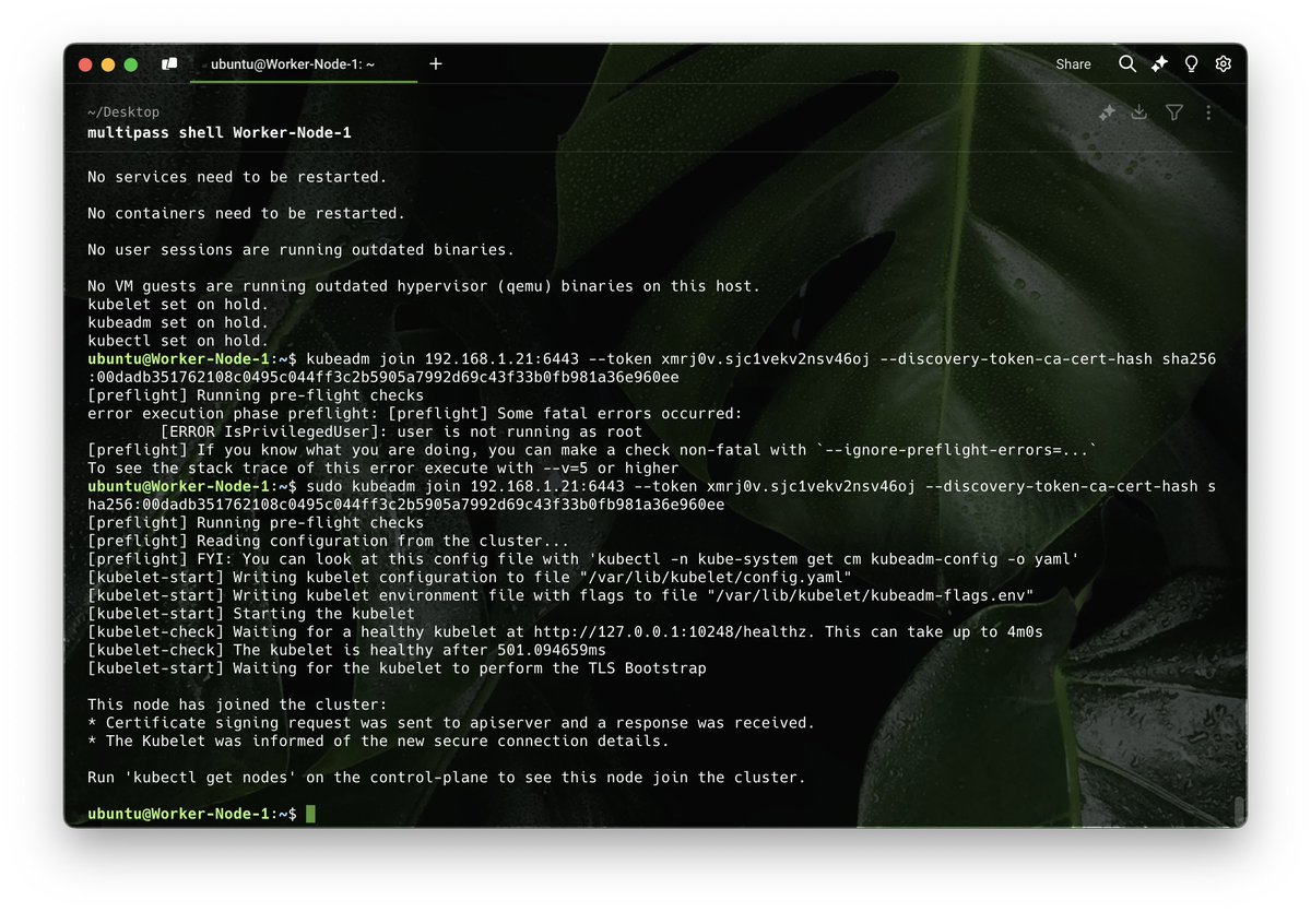 adityawdubey's tweet photo. ▪︎ Integrating a Multipass VM and macOS highlighted the nuances of cross-platform setups. https://t.co/8L0j6QK1nx