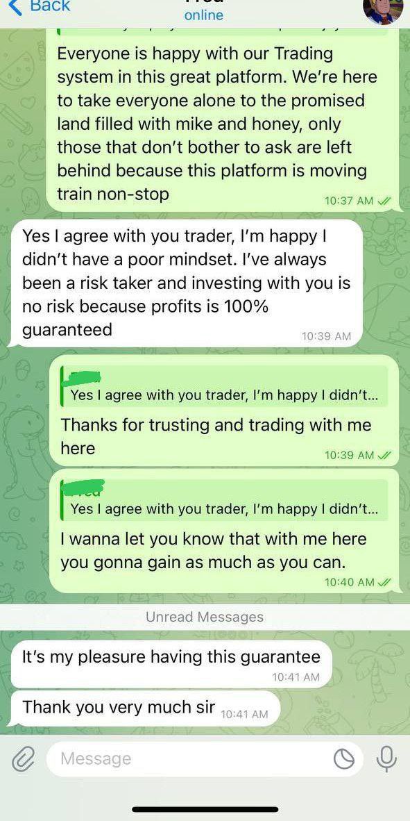 CreaderSmith's tweet image. Congratulations to my investors