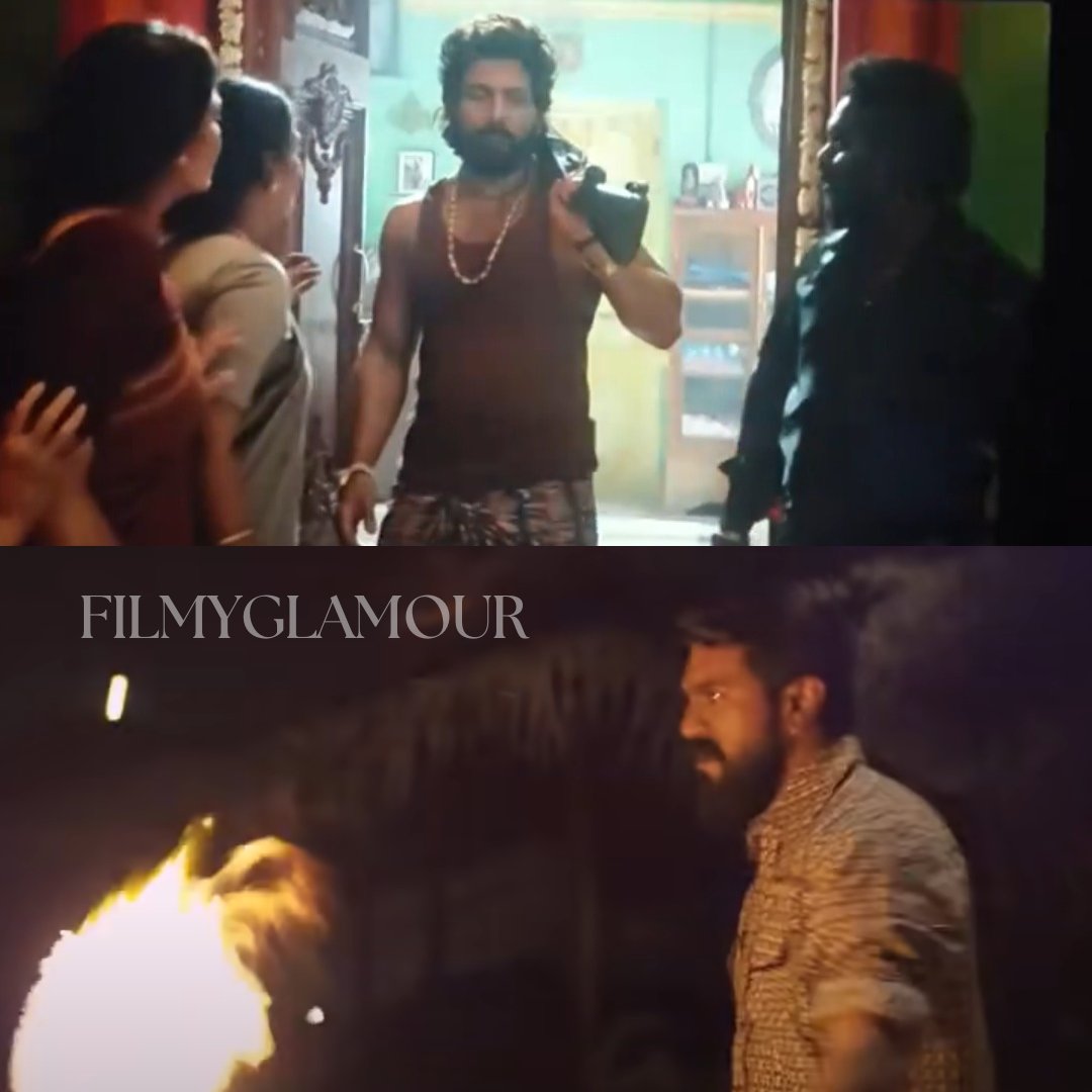 FilmyGlamour's tweet photo. When Sukumar's writing and DSP's bgm peaked!🔥

Which one is your fav? 

 #Sukumar #DeviSriPrasad #Pushpa2TheRule  #Rangasthalam #Tollywood #RamCharan #AlluArjun https://t.co/L9IpOhRIP2