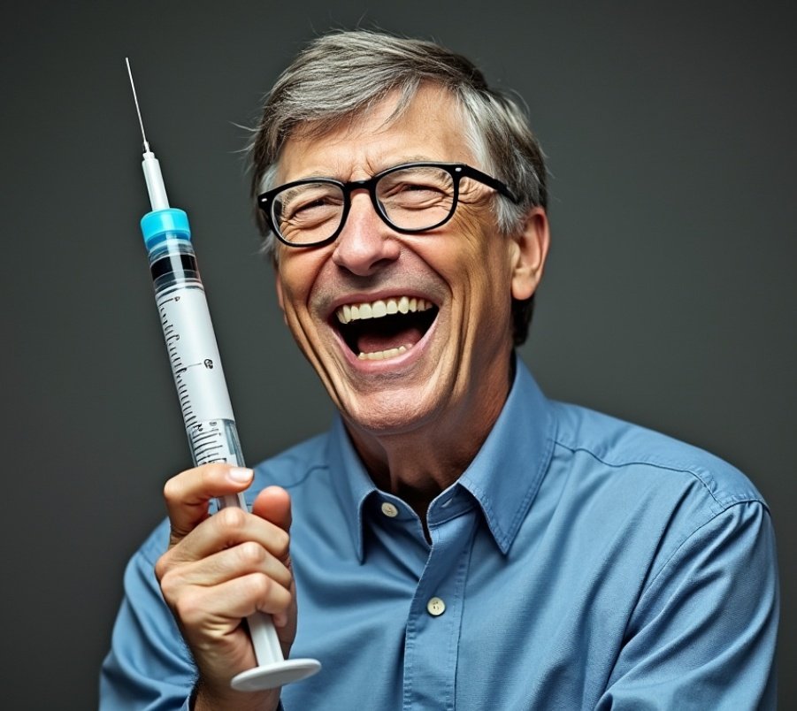 prettypatriotCA's tweet image. #CrimesAgainstHumanity #BioTerrorism #BillGates